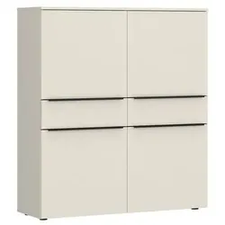 Tom Tailor Highboard Color Puzzle 8 Dekor Grau Taupe