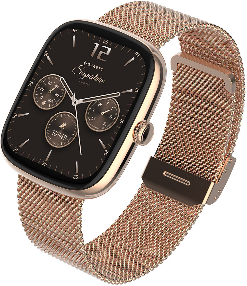 Garett Signature Flow Rose Gold Mesh älykello