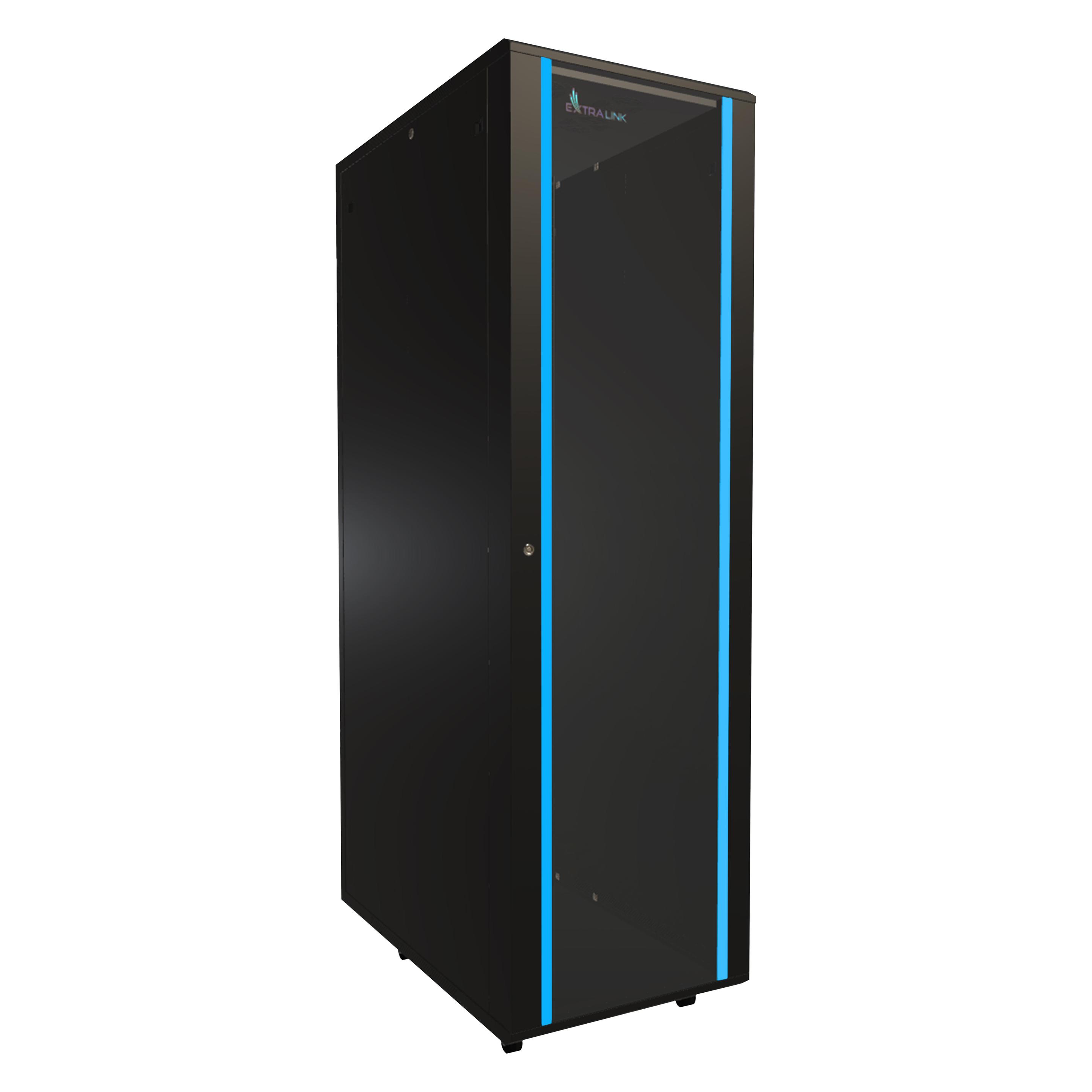 Extralink EX.8611 Rack 42U Freistehendes Gestell (42 HE, 19 Zoll Rack) (EX.8611)