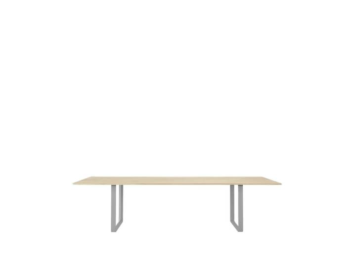 Muuto 70/70 Esstisch 295 x 108cm Solid oak-Grey