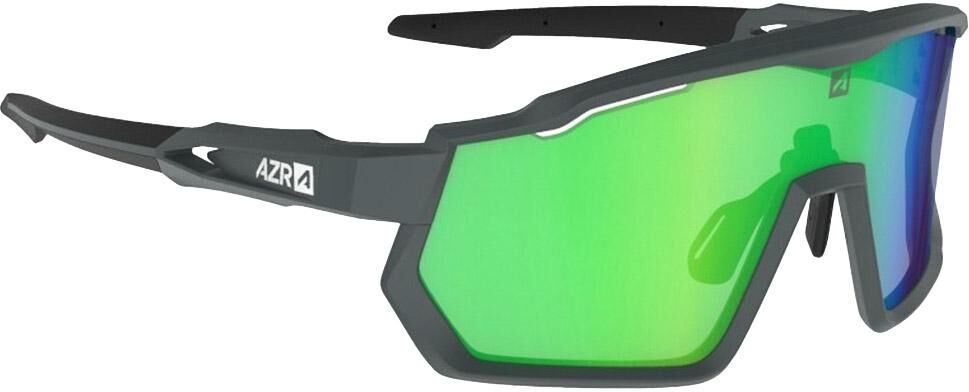 AZR  - Pro Race Rx Carbone Mate Noir Multicouche Vert - Lunettes de soleil
