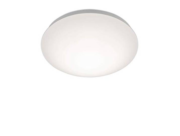 Briloner Leuchten Lampe de plafond LED polyvalente – Lumière blanche chaude\, 12W – Diamètre 28cm