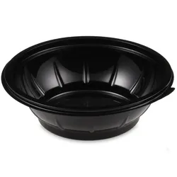 Salatschale (rPET) schwarz Ø176mm 500ml