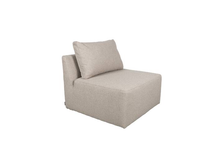 Canapé modulable Prosper 1 place couleur cappuccino