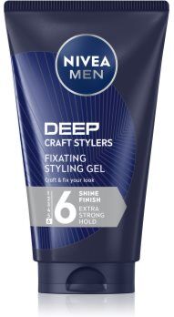 Nivea MEN Craft Stylers gel dtyling para um cabelo liso e brilhante 150 ml. MEN Craft Stylers