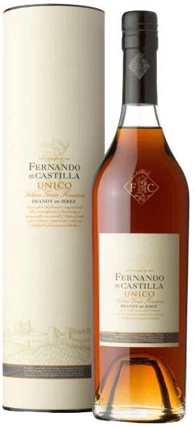Brandy Solera Único de Bodegas Rey Fernando de Castilla - Brandy Premium de España
