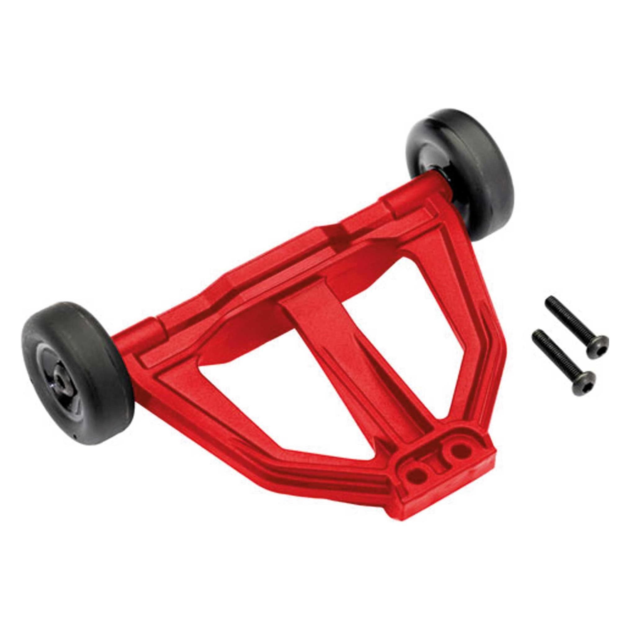Traxxas Wheelie bar montiert rot: Mini-Maxx (TRX10776-RED)