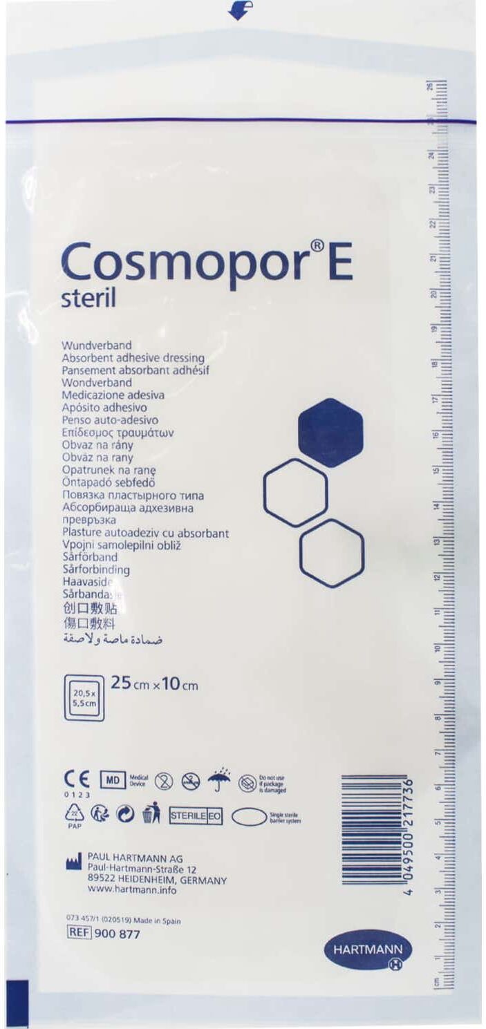 HARTMANN Cosmopor E Estéril 25x10cm 1ud