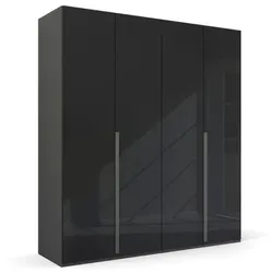 rauch ORANGE Kleiderschrank Purisma 201 x 223 cm Glas Basalt