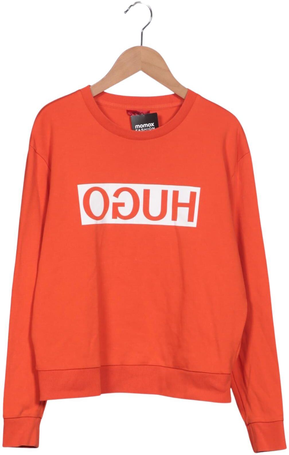 Hugo by Hugo Boss Damen Sweater, Orange, Gr. XS, Baumwolle - Second Hand