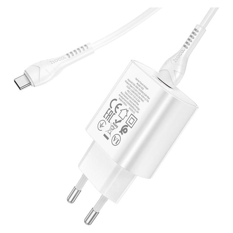 Hoco Ladegerät inkl. Kabel Typ-C (25 W, 1 Port) (6931474760081)