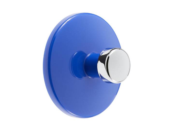Spirella Klebehaken Bowl-Shiny Blau 6 cm 2 Stück