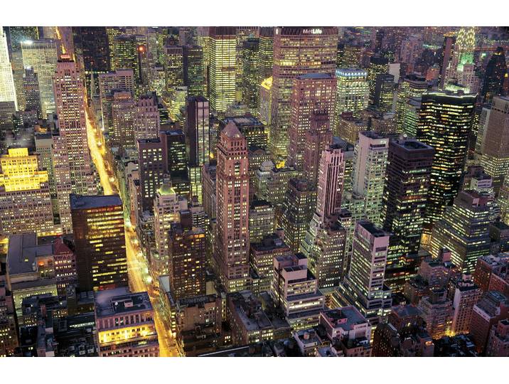 Papermoon NEW YORK-BRODWAY MANHATTAN SKYLINE TIMES SQUARE