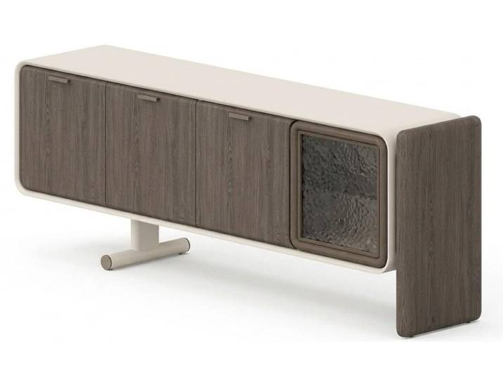 JVmoebel Sideboard Konsole Stil modern schwarz geräumig Wohnzimmer komfortabel (1 St., 1-tlg)