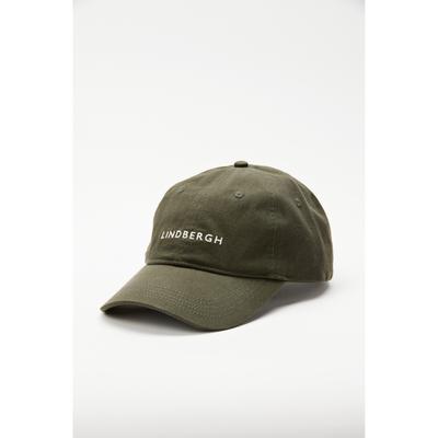 Baseball Cap LINDBERGH "Cap Onesize", Herren, grün (army), Baumwolle, Caps