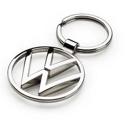 Volkswagen Logo-Schlüsselanhänger silber 000087010BN - 9 cm