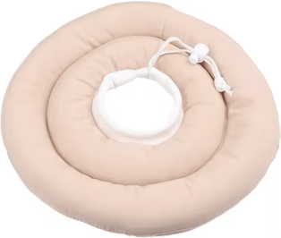 Inspire Curations Soft Pet Recovery Collar Waterproof Elizabethan Collar For Cats And Dogs Anti Lick Healing Cone beige m