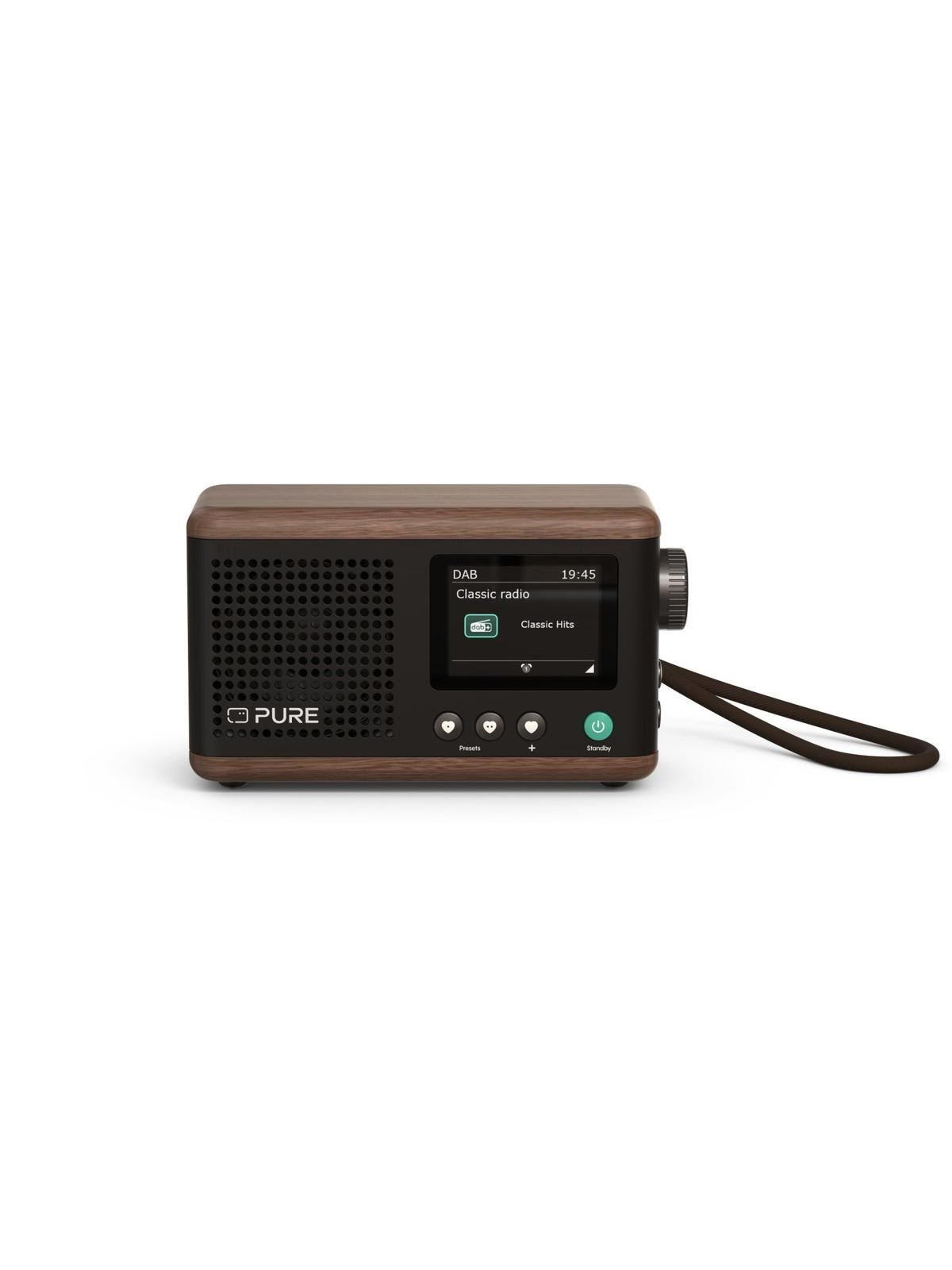 PURE Classic Mini - DAB+/FM - Black Walnut