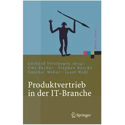 Produktvertrieb in der IT-Branche, Fachbücher von Gerhard Versteegen