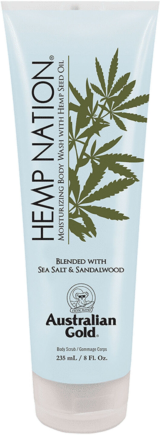 AUSTRALIAN GOLD Hemp Nation Sea Salt & Sandalwood Body Wash 235ml
