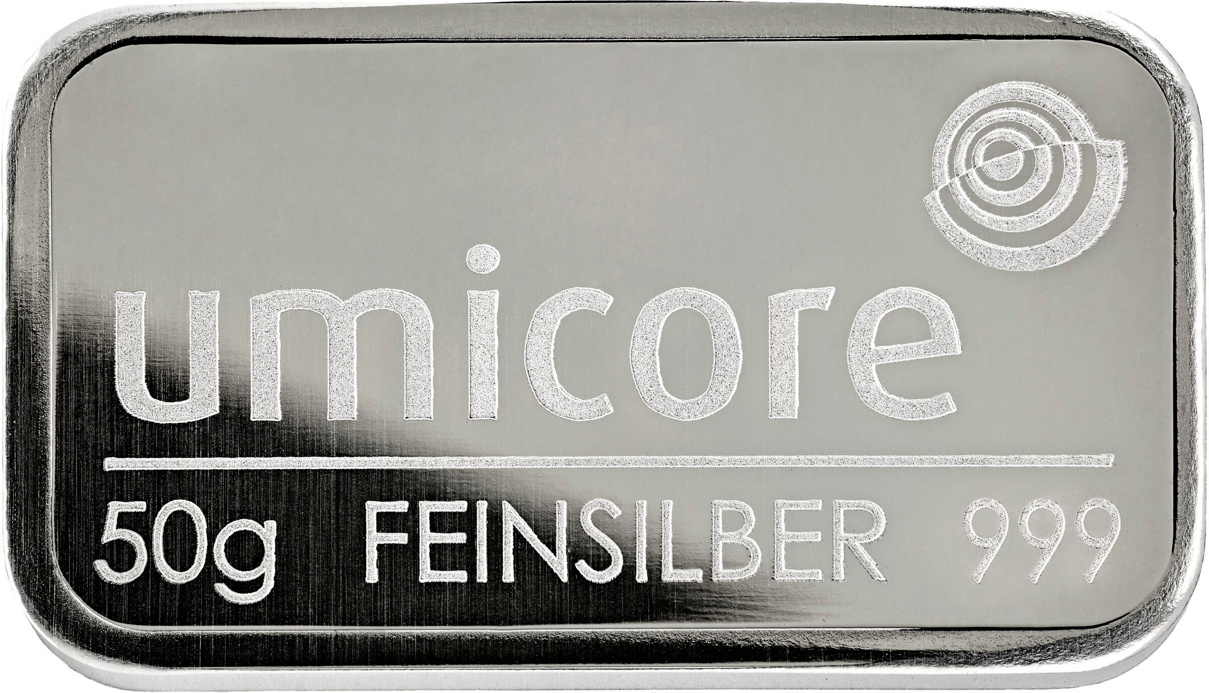Umicore sølvbarre 50g