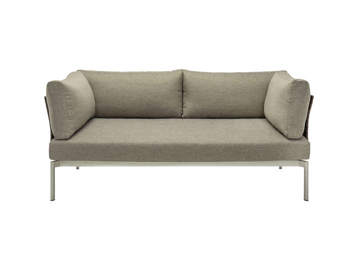 Gartenlounge Samporia Braun Kunstrattan 2 B 160 T 80 cm - Gartenlounge - Wetterfeste Gartenmöbel & Accessoires