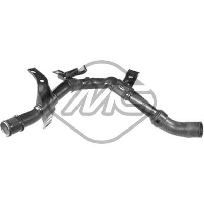 METALCAUCHO Kühlerschlauch 03198 oben für Peugeot