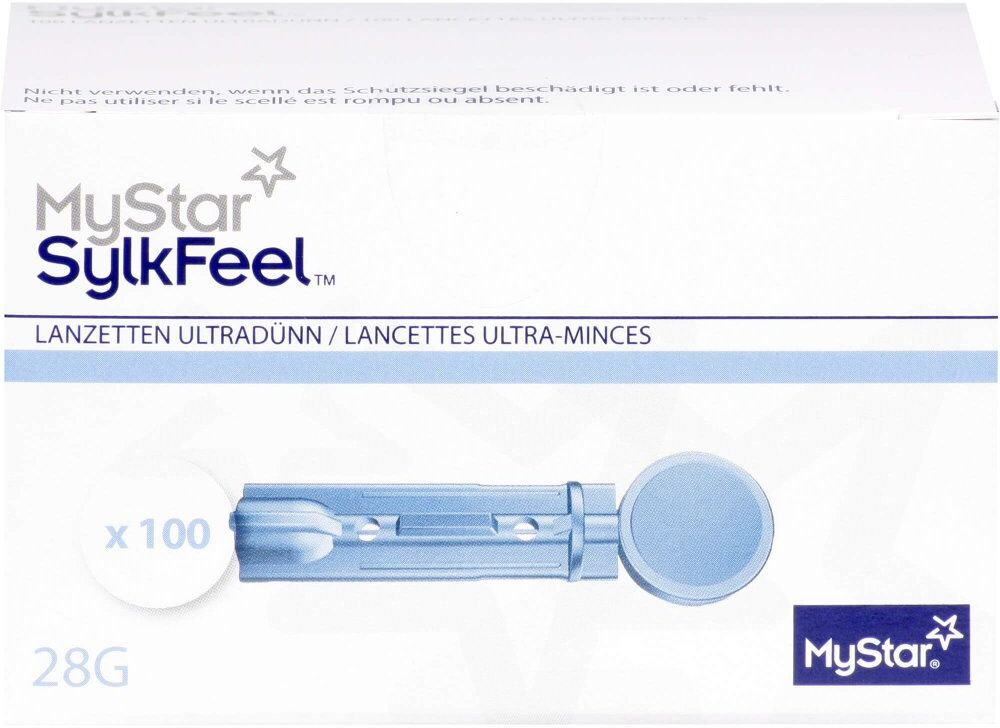 Mystar Sylkfeel Lanzetten 28 G 100stk