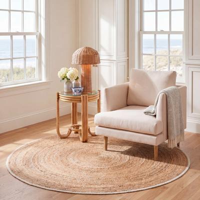 SAFAVIEH Hand-Woven Natural Fiber Ilka Casual Jute Rug