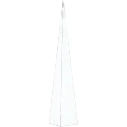 vidaXL LED-Leuchtkegel Acryl Deko Kaltweiß 90 cm