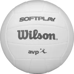 Wilson Volleyball AVP Soft Play, Weiß, Größe 5