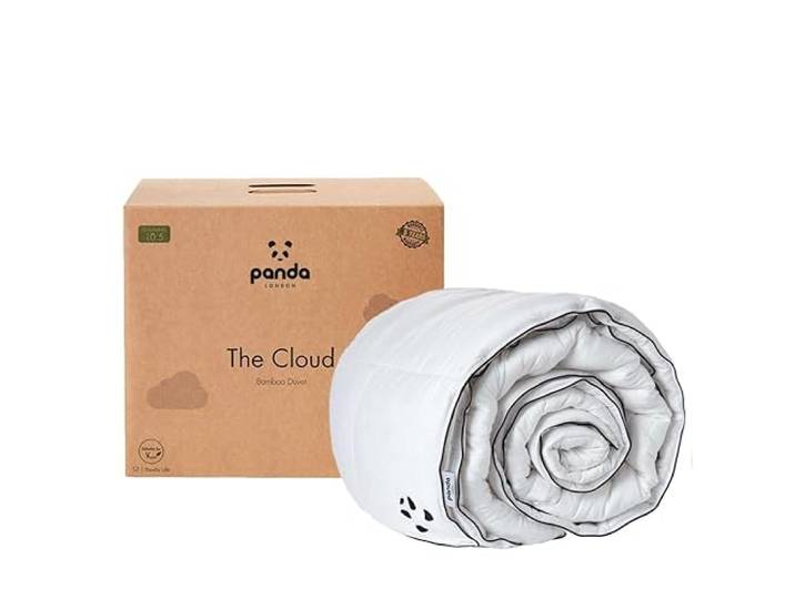 Panda® Cloud Bamboo UK Doppelbett für alle Jahreszeiten Hypoallergen, komfortabel und leicht Mikrofaser und Bambusmischung Geeignet für Sommer und Winter Thermoregulierend 10,5 TOG 10