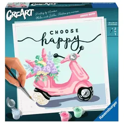 Ravensburger Beschäftigung - CreArt - Malen nach Zahlen 20125 – Choose happy