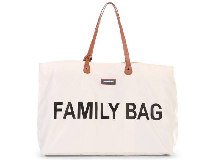 Family Bag Altweiss Schwarz