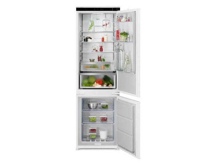 AEG Einbaukühlgefrierkombination NSC7C181DS_925555055, 177.2 cm hoch, 54.6 cm breit
