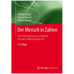 Der Mensch in Zahlen, Fachbücher von Konrad Kunsch, Steffen Kunsch, Steffen Schaal