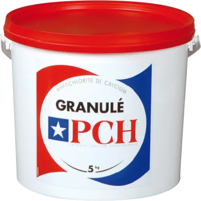 Chlore choc non stabilisé PCH granulés - Hypochloryte de Calcium