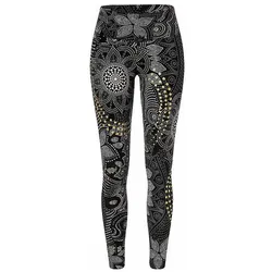 The Spirit of Om, Damen, Tights, Yogatight Maui (M), Schwarz