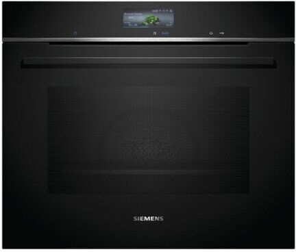 Siemens Horno multifunción perfectCooking 4D Plus, pirolítico - HB776G1B1. Negro