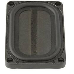 Visaton SC 4.6 FL - 8 Ohm 2.4 Zoll 6 cm Breitbänder 4 W 8 Ω Schwarz Oval 8036