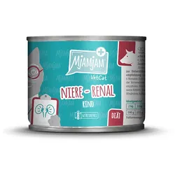MjAMjAM - VetCat 200g MjAMjAM Katze Sparpaket 12x200g Vet Diät Niere Renal Rind
