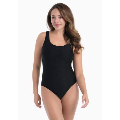 Badeanzug ANITA SINCE 1886 "Essential Suit", Damen, Gr. L, N-Gr, schwarz, Obermaterial: 76% Polyamid, 24% Elasthan, Badeanzüge Badeanzug, mit tiefem Rückenausschnitt