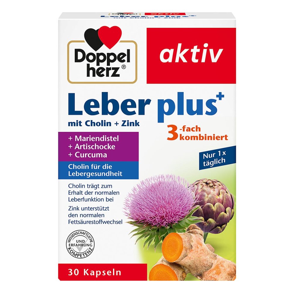 Queisser Pharma GmbH & Co. KG Doppelherz Leber plus Kapseln 16348053
