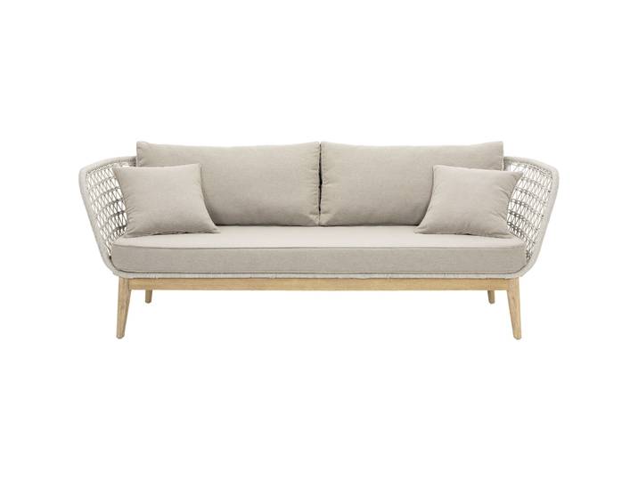 Gartenlounge Wallo II beige Holz 4 B 203 T 78 cm - Gartenlounge - Wetterfeste Gartenmöbel & Accessoires