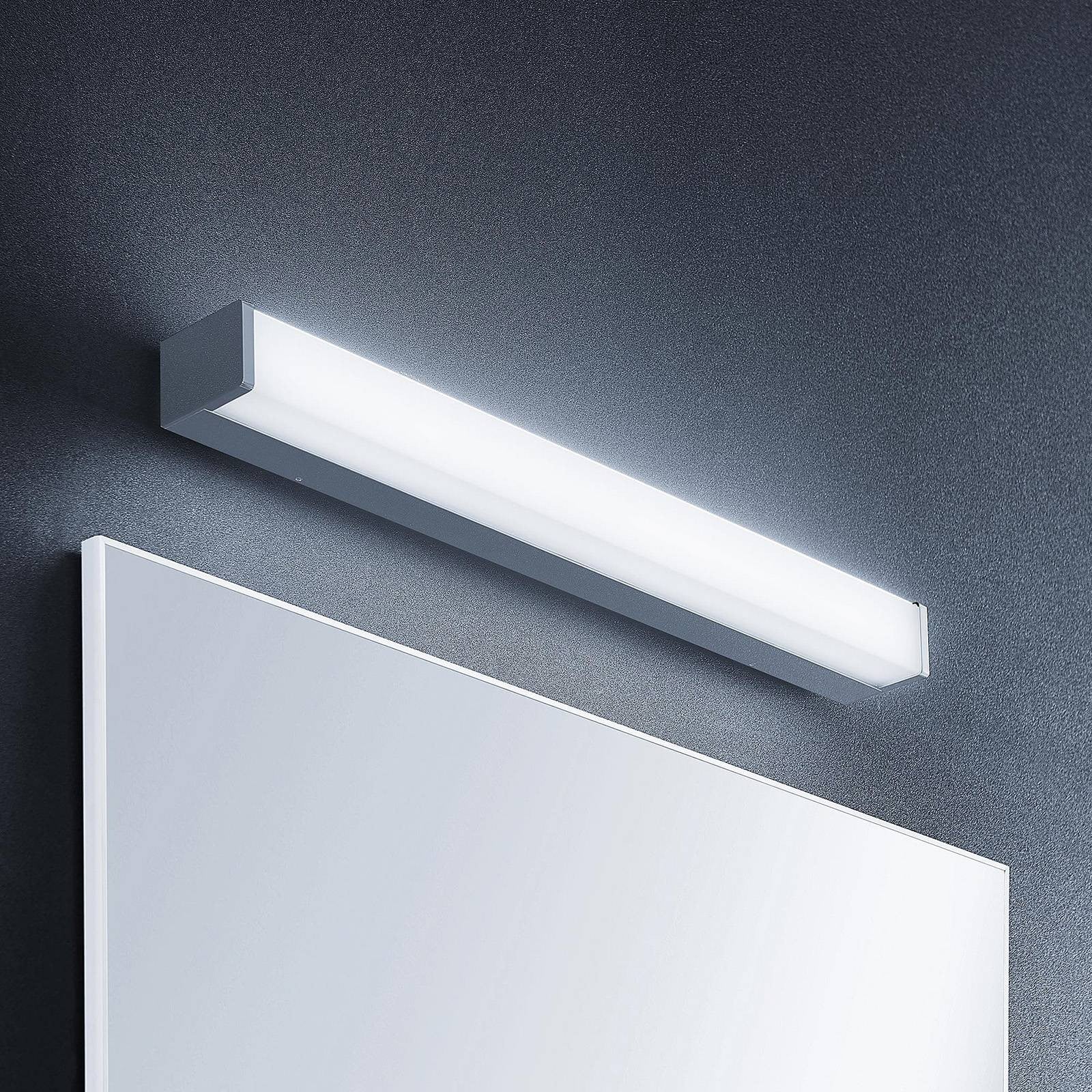 Lindby Wandlamp Klea Modern Chroom / Zilver Aluminium voor Badkamer