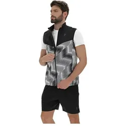 Macron, Herren, Velojacke, Run Kona (3XL), Schwarz, Weiss, 3XL