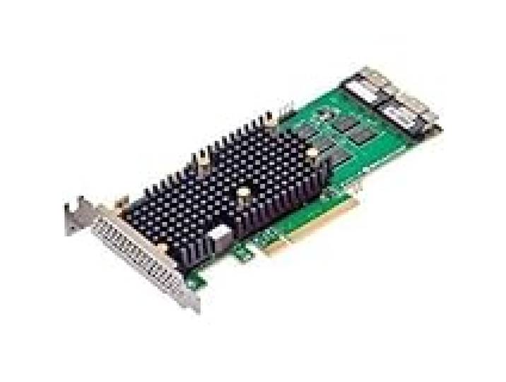 Broadcom Megaraid 9660-16i - Speichercontroller (raid) - 16 Sender/kanal - Sata 6gb/s / Sas 24gb/s / Pcie 4,0 (nvme) - Raid 0, 1, 10, 5, 50, 6, 60 -