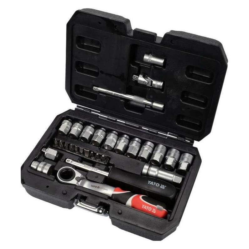 Yato ZESTAW KLUCZY PRZELOTOWYCH 29el 1/4" SPLINE (YT-38650)