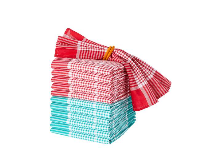 Serviette de table carreaux - lots - Blancheporte