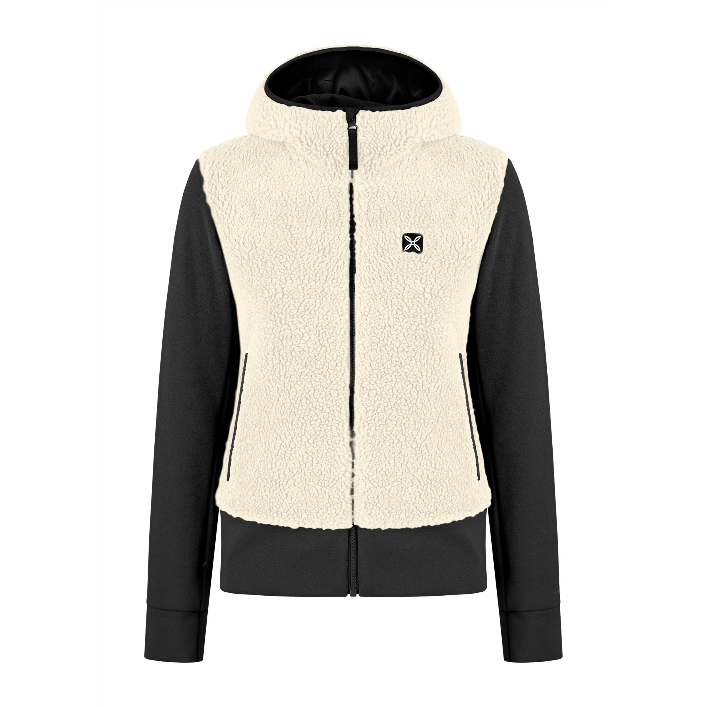 Montura Sherpa Mix Damen Fleecejacke beige Größe M Trekking Elastisch